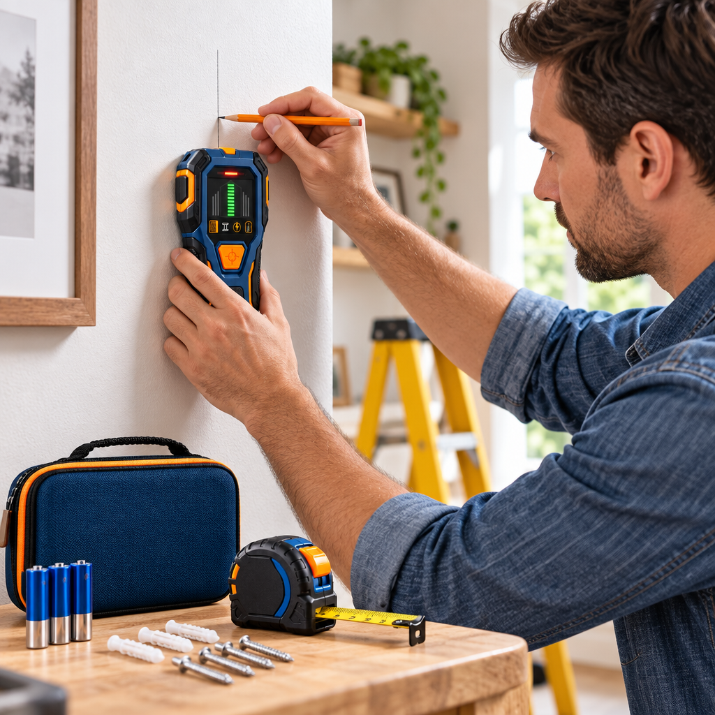 Evrelina Digital Wall Scanner and Measuring Kit — lifestyle view
