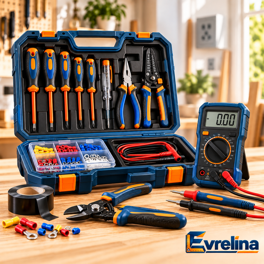 Evrelina Household Electrical Repair and Test Kit — main view