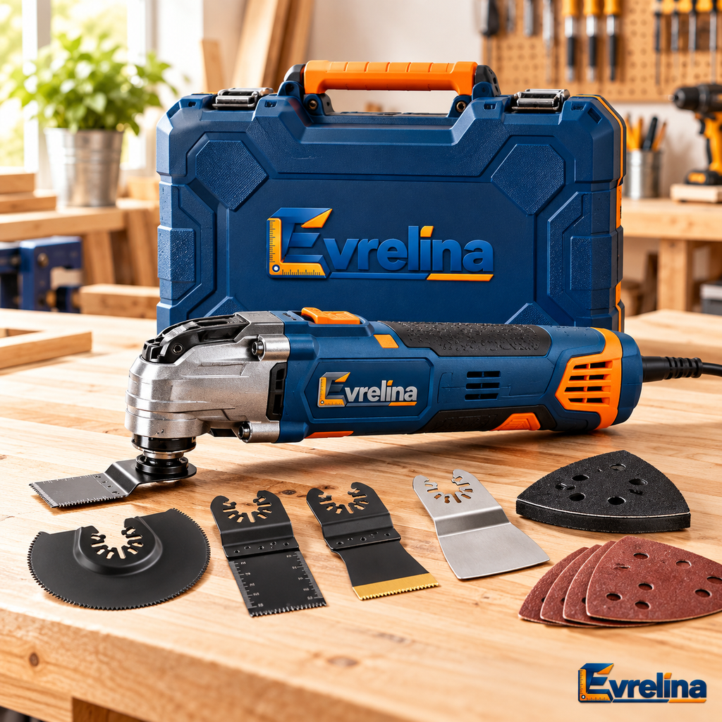 Evrelina Cordless Oscillating Multi-Tool Accessory Kit — main view