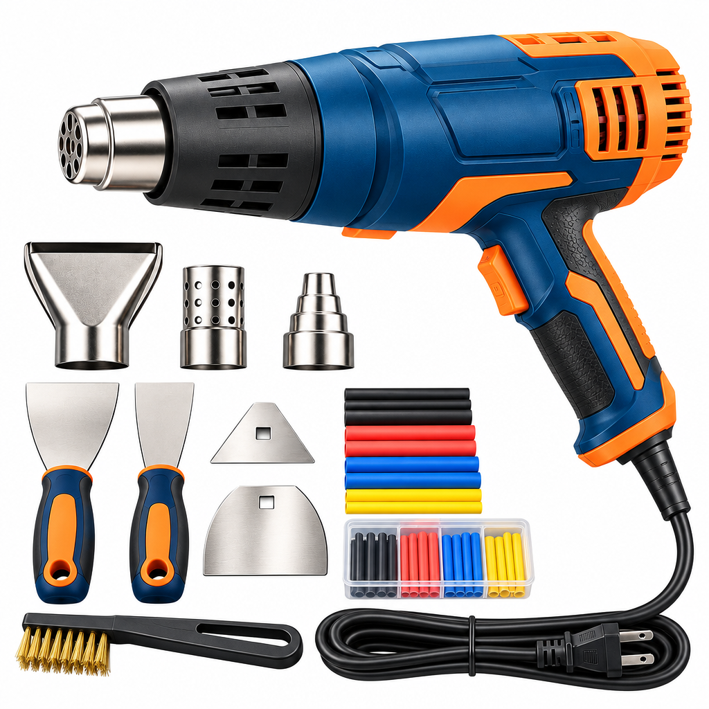 Evrelina Professional Heat Gun and Surface Repair Kit — white view