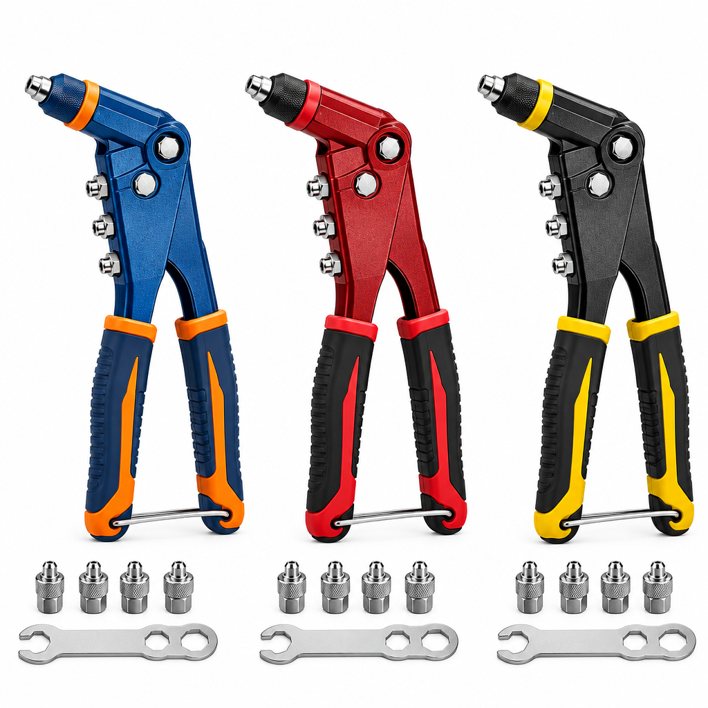 Evrelina Heavy-Duty Hand Riveter and Rivet Assortment Kit — sku view